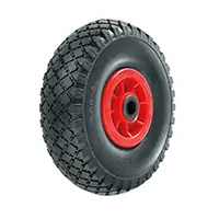 Roues pneumatiques et roues en mousse