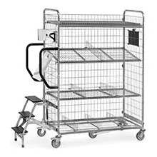 Order picking trolleys