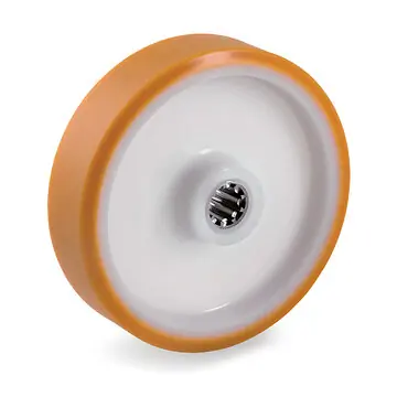 Polyurethanräder mit Rollenkorblager