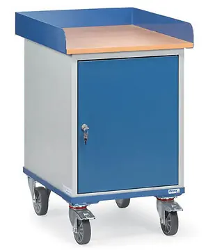 Rollschrank mit Flügelschrank