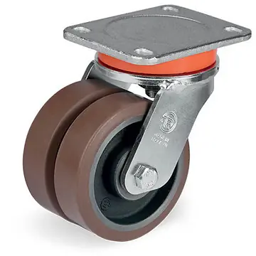 Premium XL Lenkrollen mit High-Power Polyurethanrädern und Präzisions-Kugelllager