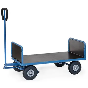Handwagen mit 2 Stirnwänden, 300 mm hoch