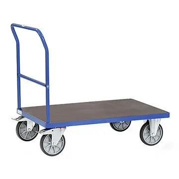 Vario-Transporter - Schiebebügelwagen mit wasserfester Plattform, 500-600 kg Tragkraft