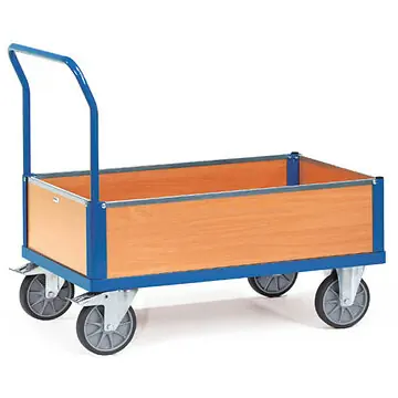Kastenwagen mit 4 Wänden aus Holz