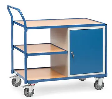 Werkstattwagen mit 3 Ladeflächen Tragkraft 300 kg