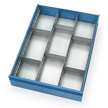 Schubladen-Einteilungs-Set für Einzelschublade (bitte Wagentyp angeben)