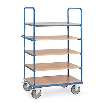 Etagenwagen mit 5 Etagen extrahoch: 1800 mm
